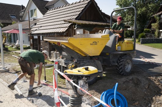 Gartenumänderungen
