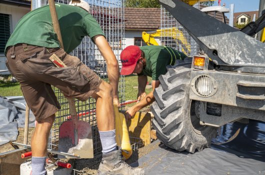 Gartenumänderungen
